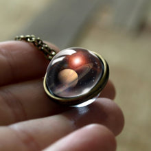 Load image into Gallery viewer, New Nebula Galaxy Double Sided Pendant Necklace