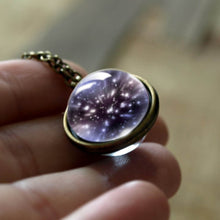 Load image into Gallery viewer, New Nebula Galaxy Double Sided Pendant Necklace