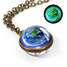 Load image into Gallery viewer, New Nebula Galaxy Double Sided Pendant Necklace