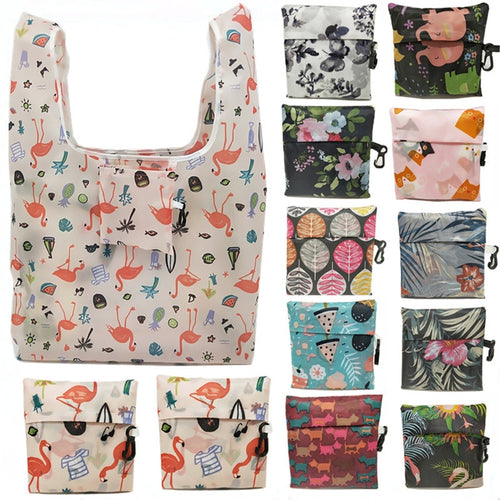 New Flamingo Recycle Shopping Bag Eco Reusable Shopping Tote Bag