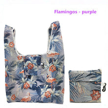 Load image into Gallery viewer, New Flamingo Recycle Shopping Bag Eco Reusable Shopping Tote Bag