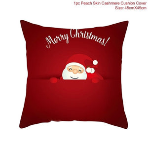 Snowflake Santa Claus Christmas Pillowcase