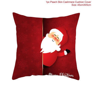 Snowflake Santa Claus Christmas Pillowcase