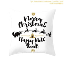 Load image into Gallery viewer, Snowflake Santa Claus Christmas Pillowcase