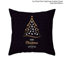 Load image into Gallery viewer, Snowflake Santa Claus Christmas Pillowcase