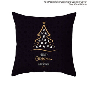 Snowflake Santa Claus Christmas Pillowcase