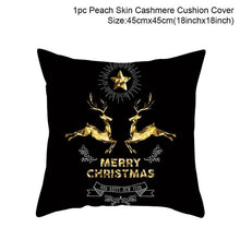 Load image into Gallery viewer, Snowflake Santa Claus Christmas Pillowcase