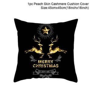 Snowflake Santa Claus Christmas Pillowcase