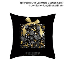 Load image into Gallery viewer, Snowflake Santa Claus Christmas Pillowcase