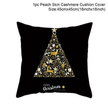 Load image into Gallery viewer, Snowflake Santa Claus Christmas Pillowcase