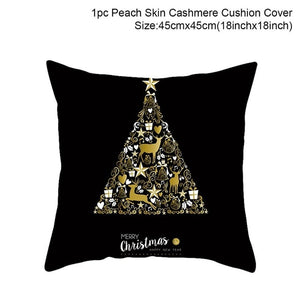 Snowflake Santa Claus Christmas Pillowcase