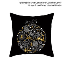 Load image into Gallery viewer, Snowflake Santa Claus Christmas Pillowcase