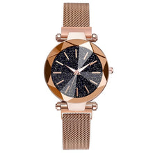 Load image into Gallery viewer, Luxury Starry Sky Stainless Steel Mesh Bracelet Watches For Women