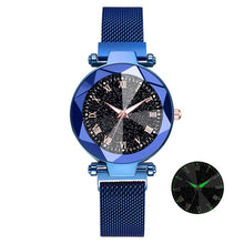 Load image into Gallery viewer, Luxury Starry Sky Stainless Steel Mesh Bracelet Watches For Women