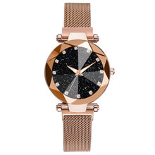 Load image into Gallery viewer, Luxury Starry Sky Stainless Steel Mesh Bracelet Watches For Women