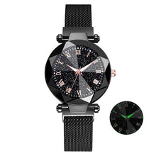 Load image into Gallery viewer, Luxury Starry Sky Stainless Steel Mesh Bracelet Watches For Women