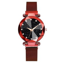 Load image into Gallery viewer, Luxury Starry Sky Stainless Steel Mesh Bracelet Watches For Women