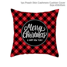 Load image into Gallery viewer, Snowflake Santa Claus Christmas Pillowcase