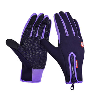 Unisex Touchscreen Winter Thermal Warm Cycling Bicycle Bike Ski Outdoor Camping Hiking Motorcycle Gloves Sports Full Finger