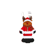 Load image into Gallery viewer, Santa Hat Reindeer Christmas New Year Pocket Fork Knife Cutlery Holder Bag