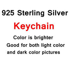 Load image into Gallery viewer, Custom Pet Photo Pendant Necklace Engraved Name 925 Sterling Silver Dog Tag Necklace for Women Men Memorial Best Christmas Gift