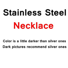 Load image into Gallery viewer, Custom Pet Photo Pendant Necklace Engraved Name 925 Sterling Silver Dog Tag Necklace for Women Men Memorial Best Christmas Gift